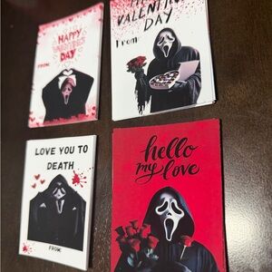 Ghostface Valentine's Day Cards